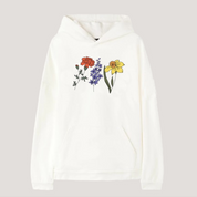 Personalized Birth Month Flower Hoodie Sweatshirt