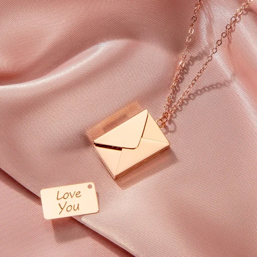 Love Letter Necklace|Valentine's Day Gift For Her