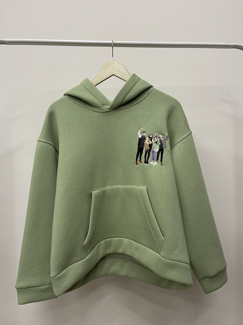 Custom Embroidered | Photo Portrait Hoodie
