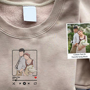 Embroidered Tshirt｜Music Sweatshirt｜Couple｜Gift