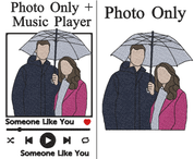 Embroidered Tshirt｜Music Sweatshirt｜Couple｜Gift