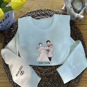 Embroidered Tshirt｜Music Sweatshirt｜Couple｜Gift