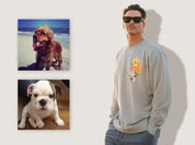 Pet Embroidery Sweatshirt | Realistic Personalized Pet Sweaters