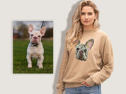 Pet Embroidery Sweatshirt | Realistic Personalized Pet Sweaters