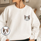 Custom EMBROIDERED｜Pet｜Sweater｜Photo + Name