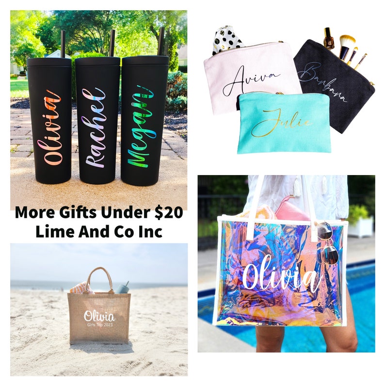 Jute-Einkaufstasche, Strandtasche, Mädchen-Reise-Geschenk 