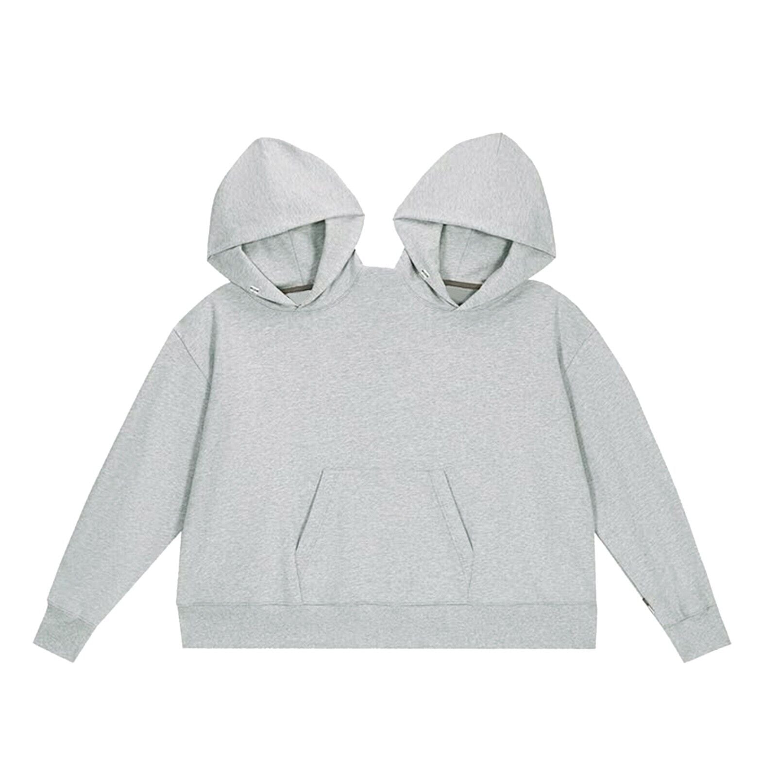 Hoodie Lustiges Paar Kapuzenpullover Namensstickerei Unisex Übergroß Casual