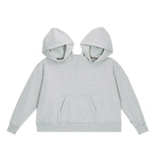 Hoodie Lustiges Paar Kapuzenpullover Namensstickerei Unisex Übergroß Casual