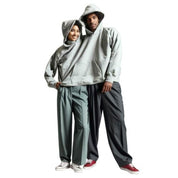 Hoodie Lustiges Paar Kapuzenpullover Namensstickerei Unisex Übergroß Casual