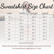 Personalisiertes besticktes Sweatshirt mit Foto - Valentinstags- oder Geburtstagsgeschenk für Sie und Ihn
